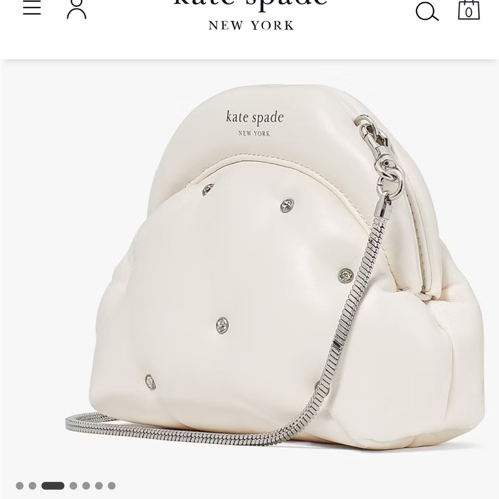 Kate Spade Shade Quilted Mini Cloud Crossbody